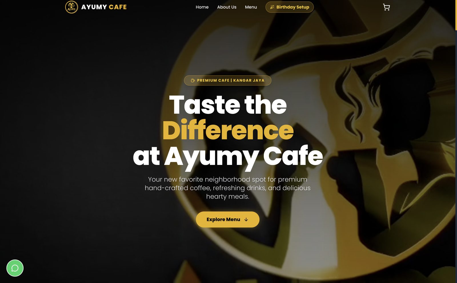 Ayumy Cafe ordering site